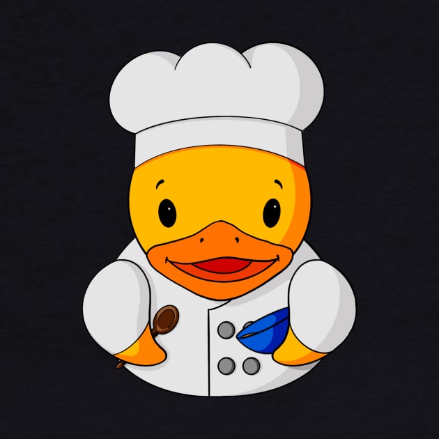 Chef Rubber Duck by Alisha Ober Designs